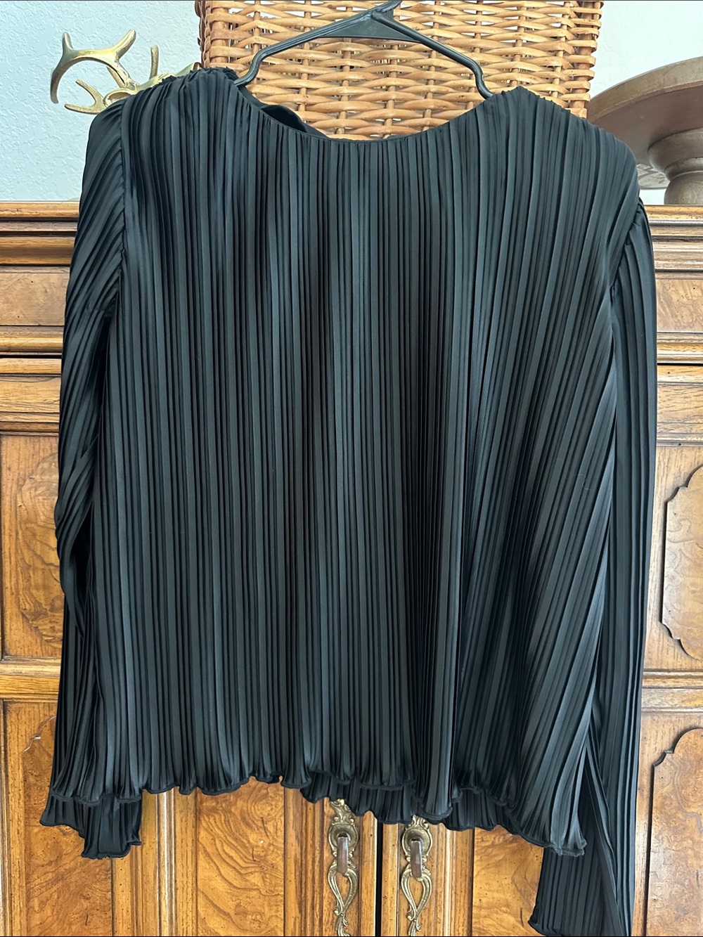 Dressy Blouses Bundle- Pleated, Beaded, and Lace, 4 total